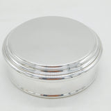Asprey Sterling Silver Large 'Raleigh' Jewellery Box Vintage 1995 London