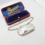 Georgian Sterling Silver Claret Wine Decanter Label Antique 1811 London