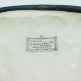 Boxed Set of Sterling Silver & Enamel Teaspoons Antique 1930 Birmingham Deco