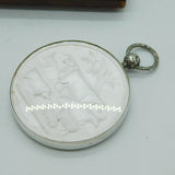 Boxed Victorian Set of Sterling Silver Agricultural Medals Antique 1890s
