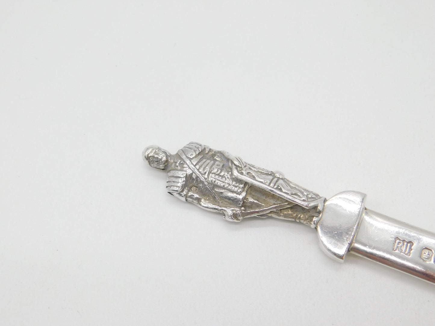 Sterling Silver Royal Irish Silver Co. Knight Letter Opener Vintage 1973 Sheffied