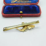 Parisian Sterling Silver Gilt & Paste True Deco Dragonfly Brooch Antique c1920