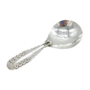 Isle of Wight Arts & Crafts Style Sterling Silver Tea Caddy Spoon Vintage
