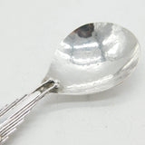 Isle of Wight Arts & Crafts Style Sterling Silver Tea Caddy Spoon Vintage