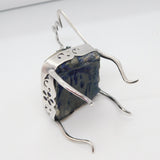 Edwardian Sterling Silver Dining Chair Novelty Pin Cushion Antique 1905