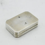 Sterling Silver, Red Guilloche Enamel, Marcasite Compact Box Antique 1928 Deco