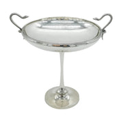 Art Deco Large Sterling Silver Snake Handle Centrepiece Classical Bowl Antique