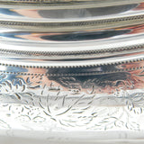 George III Large Sterling Silver Two-Part Tea Caddy Antique 1814 London Peter & William Bateman