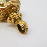 George III Gold Cased Carnelian Agate Intaglio Hunting Scene Fob Antique c1820