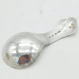 Enid Kelsey Arts & Crafts Sterling Silver Floral Tea Caddy Spoon Antique
