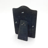 Sterling Silver Mounted Shooting Interest Picture Photo Frame Vintage 1986 London