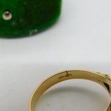 14ct Yellow Gold & 1ct Natural Ruby Dress Ring Vintage c1970