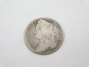 George II Silver LIMA Shilling Coin Antique 1745 Fair Condition Antique
