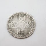 George II Silver LIMA Shilling Coin Antique 1745 Fair Condition Antique