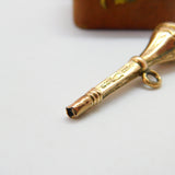 Victorian 9ct Gold Cased Sardonyx Set Watch Key Fob c1860 Antique