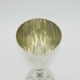 Large Sterling Silver Communion Chalice Goblet Antique 1911 London Art Deco