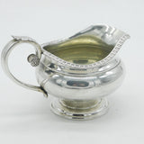George III Scottish Sterling Silver Cream Jug Antique 1789 Edinburgh Georgian