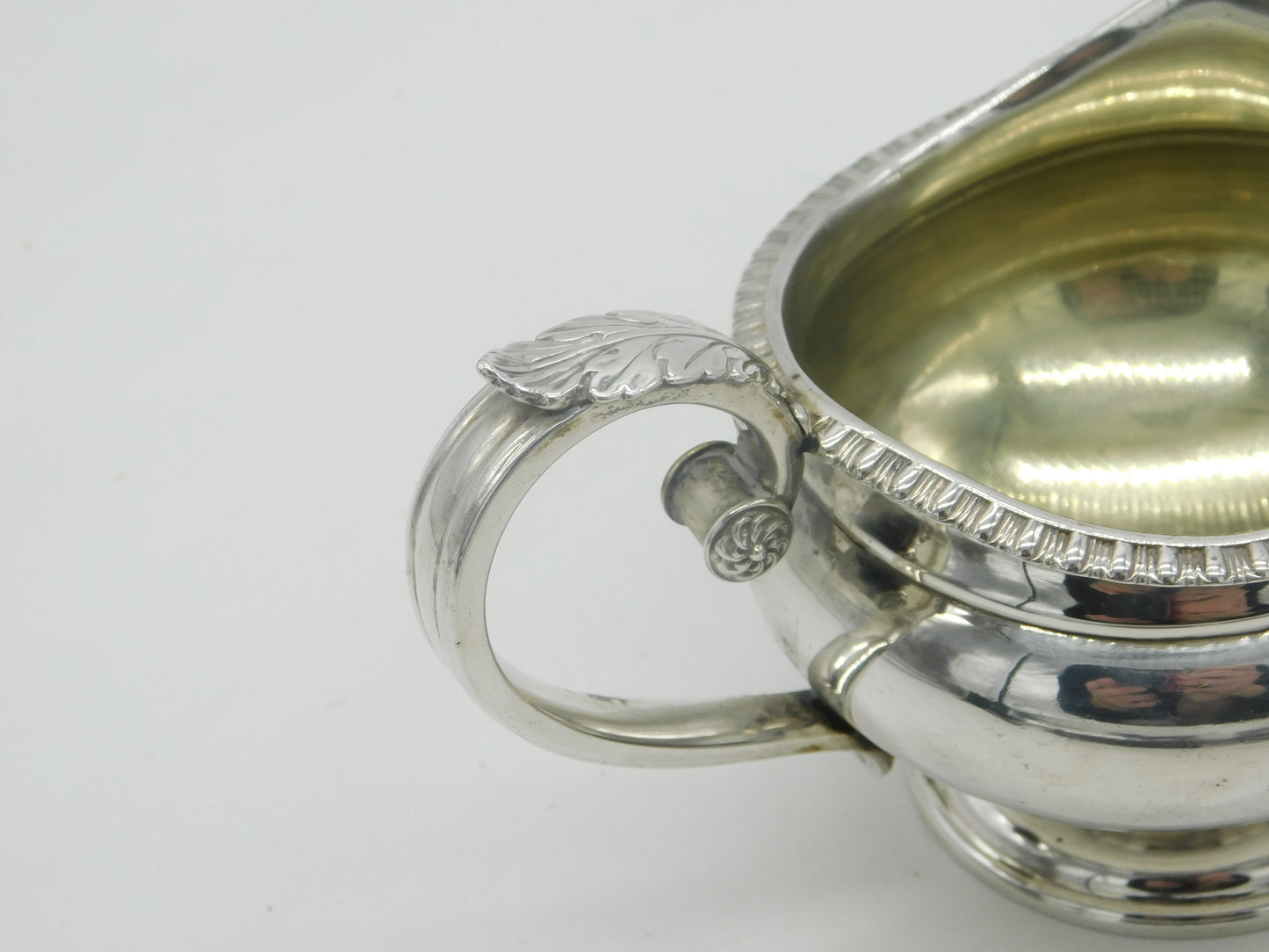 George III Scottish Sterling Silver Cream Jug Antique 1789 Edinburgh Georgian