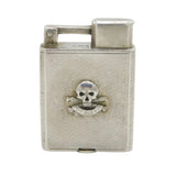 Sterling Silver Royal Lancers Military 'Death or Glory' Lighter Antique London