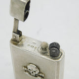 Sterling Silver Royal Lancers Military 'Death or Glory' Lighter Antique London