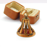 Georgian Gilt Metal Carnelian Agate Aphrodite with Dove Intaglio Fob Seal c1790