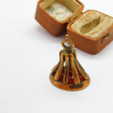 Georgian Gilt Metal Carnelian Agate Aphrodite with Dove Intaglio Fob Seal c1790