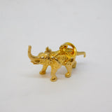 9ct Yellow Gold Cast Good Luck Elephant Charm Pendant Vintage 1966 London