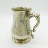 Victorian Silver Plated Clare Hall Cambridge Rowing Trophy Tankard Antique 1855