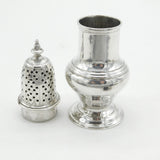 George II Sterling Silver Muffineer Sugar Caster Antique 1754 London