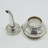 George IV Sterling Silver Wine Funnel Antique 1821 London Walter Brind