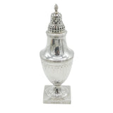 George III Sterling Silver Pedestal Sugar Caster Antique 1799 London
