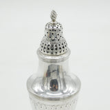 George III Sterling Silver Pedestal Sugar Caster Antique 1799 London