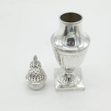 George III Sterling Silver Pedestal Sugar Caster Antique 1799 London