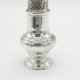 George II Sterling Silver Muffineer Sugar Caster Antique 1755 London J. Wilks