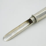 George III Sterling Silver Travelling Apple Corer Antique 1792 Birmingham