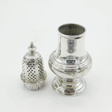 George II Sterling Silver Muffineer Sugar Caster Antique 1755 London J. Wilks