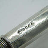 George III Sterling Silver Travelling Apple Corer Antique 1792 Birmingham