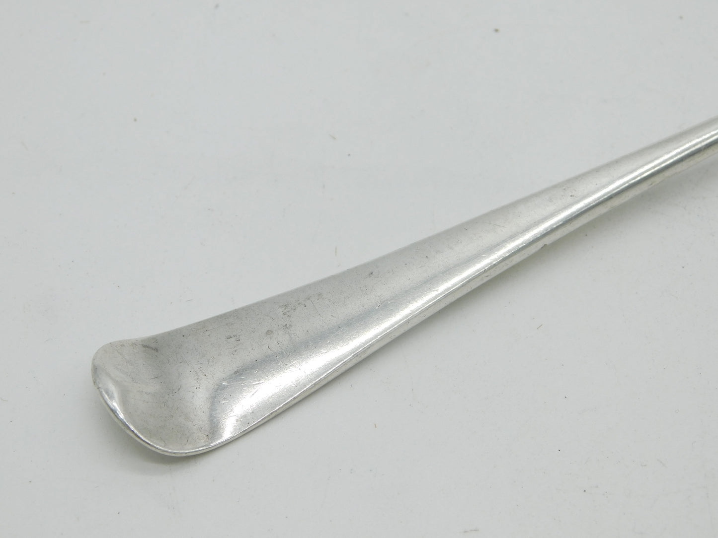 George III Sterling Silver Hanoverian Serving Spoon 1764 London Antique