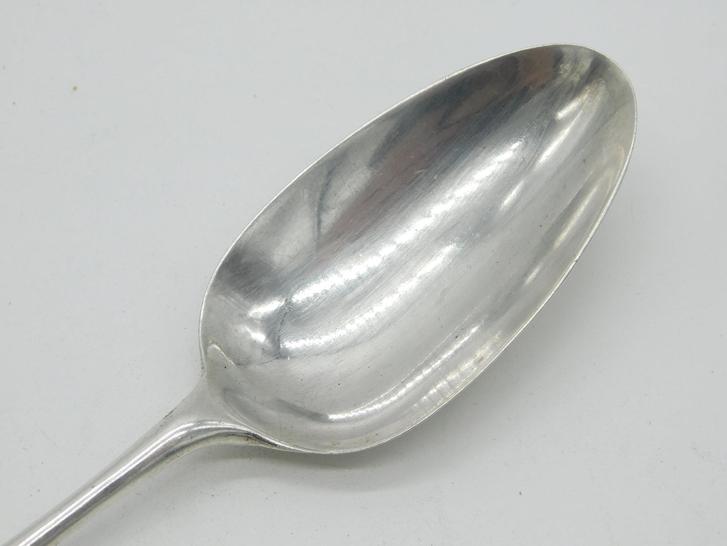 George III Sterling Silver Hanoverian Serving Spoon 1764 London Antique