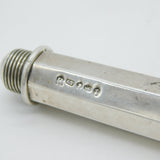 George III Sterling Silver Travelling Apple Corer Antique 1792 Birmingham