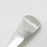 George III Sterling Silver Hanoverian Serving Spoon 1764 London Antique