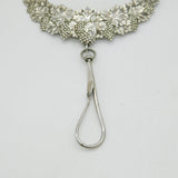 Georgian Sterling Silver Battle of Waterloo Bottle Label Holder Antique 1815