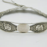 Georgian Sterling Silver Battle of Waterloo Bottle Label Holder Antique 1815