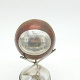 Sterling Silver Cricket Ball & Stumps Hat-Trick Trophy Antique 1937 Birmingham