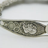 Georgian Sterling Silver Battle of Waterloo Bottle Label Holder Antique 1815