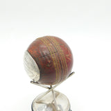 Sterling Silver Cricket Ball & Stumps Hat-Trick Trophy Antique 1937 Birmingham