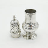 George II Sterling Silver Muffineer Sugar Caster Antique 1756 London S. Wood