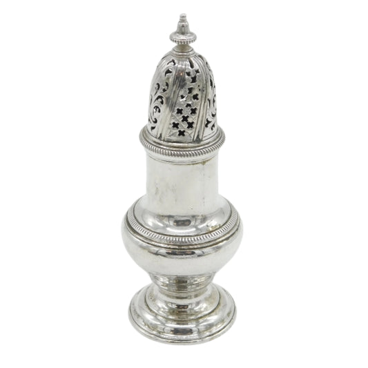 George II Sterling Silver Muffineer Sugar Caster Antique 1751 London