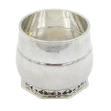 R.E Stone Arts & Crafts Sterling Silver Planished Wine Beaker Antique 1922 London