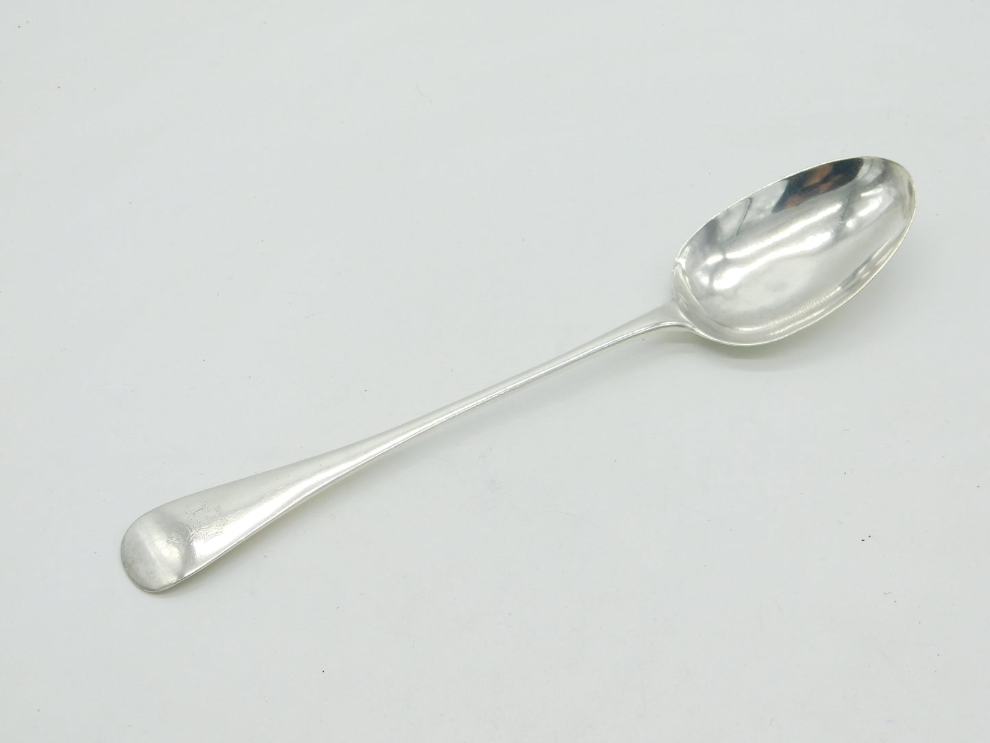 Victorian Sterling Silver Prince Consort's Rifle Brigade Military Basting Spoon 1855 Antique